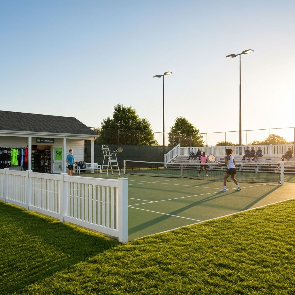 Summer Tennis Camp Facility